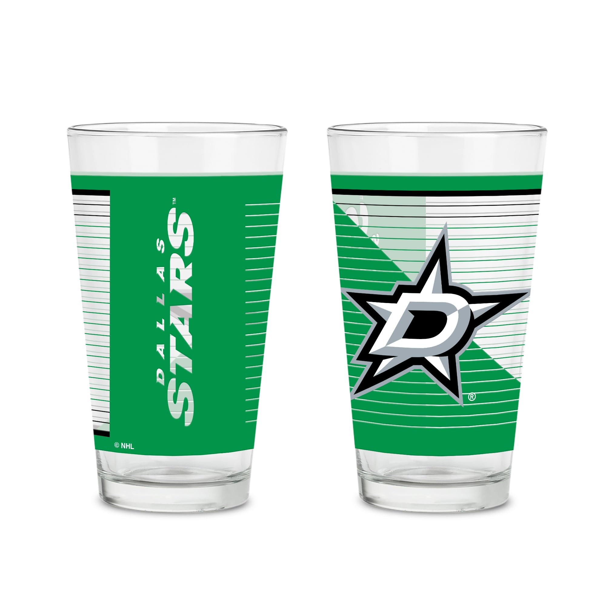 Verres à pinte Dallas Stars NHL lot de 2 le cadeau idéal pour fan