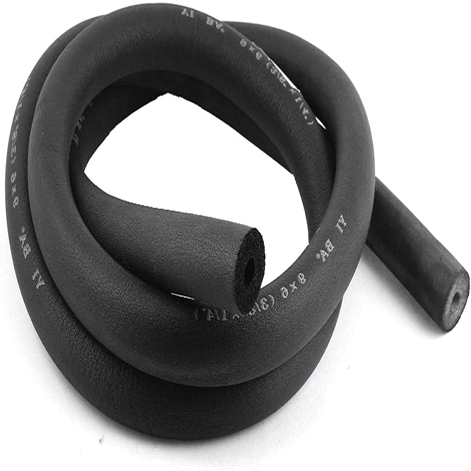 STCK Aislamiento de tuberia,Aislamiento De Tuberías Negra,Flexible/Anticongelante/Ignífugo,Fácil De Instalar,para Aire Acondicionado, Tubos de Agua(ID × Espesor × L) 19-57mm × 20mm/30mm × 1.9m