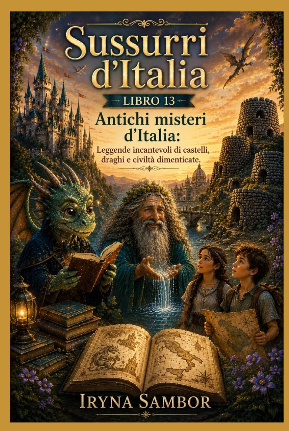 Sussurri d'Italia. Libro 13 Antichi misteri d'Italia: Leggende incantevoli di castelli, draghi e civiltà dimenticate