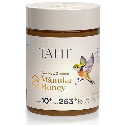 Miniatura 8 de Tahi Miel de Manuka cruda Nueva Zelanda con certificación UMF 10+ (MGO 263+) - 100% miel sostenible, monofloral y natural - Sin OMG, sin glifosato y
