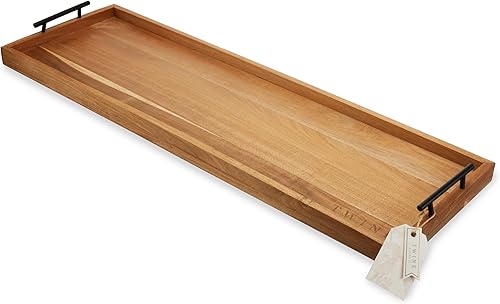 Vista 51 de Twine Juego de tablas de queso de acacia y pizarra, cuencos y cuchillos para charcutería, bandeja de queso de pizarra para quesos de madera, juego