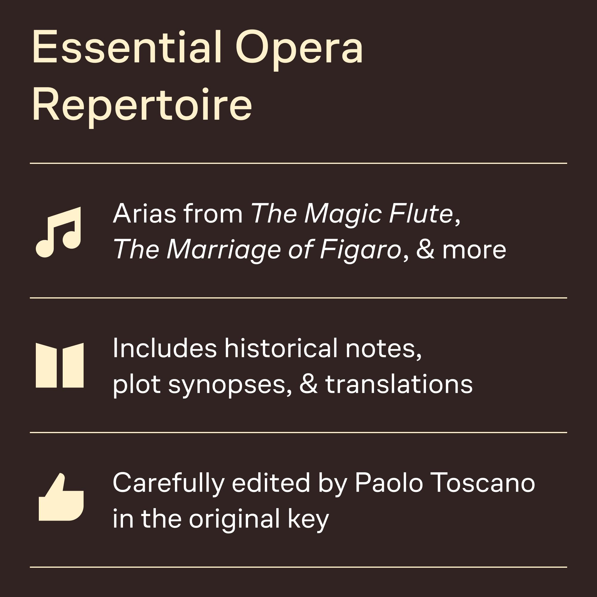 Mozart opera arias (barton) chant: baritone/bass