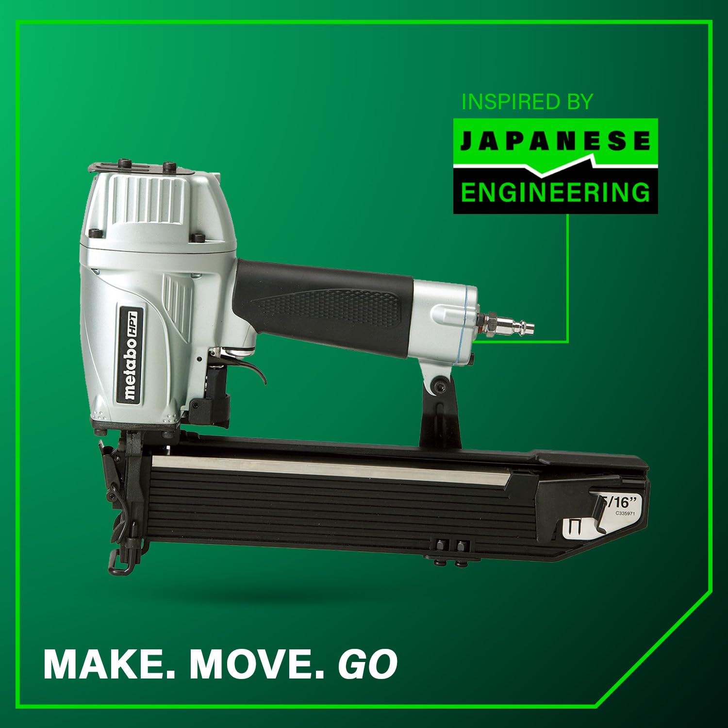 Metabo HPT Wide Crown Stapler - Pneumatic Fastener -12 Metabo HPT Wide Crown Stapler - Pneumatic Fastener -12