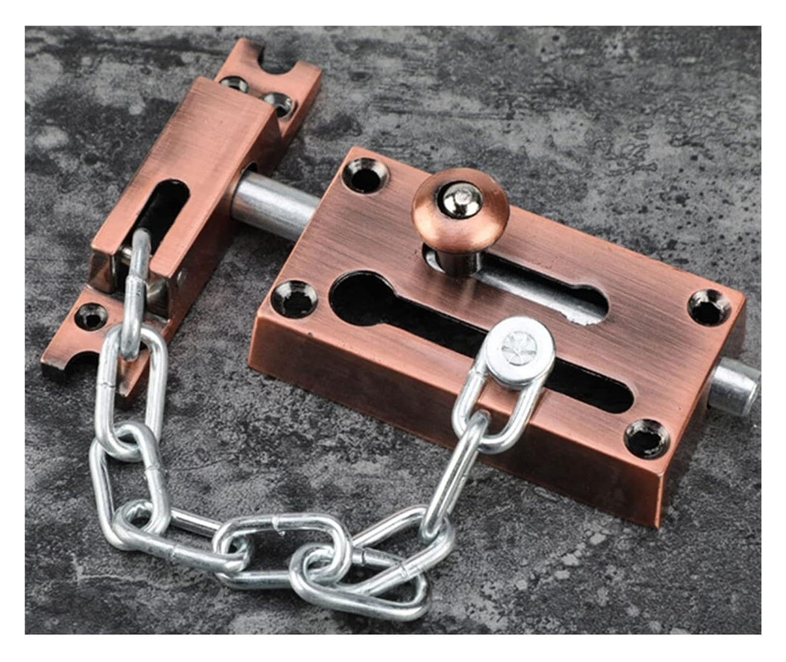 Drzwi łańcuchowe ze stopu aluminium lub z przesuwnym sworzniem