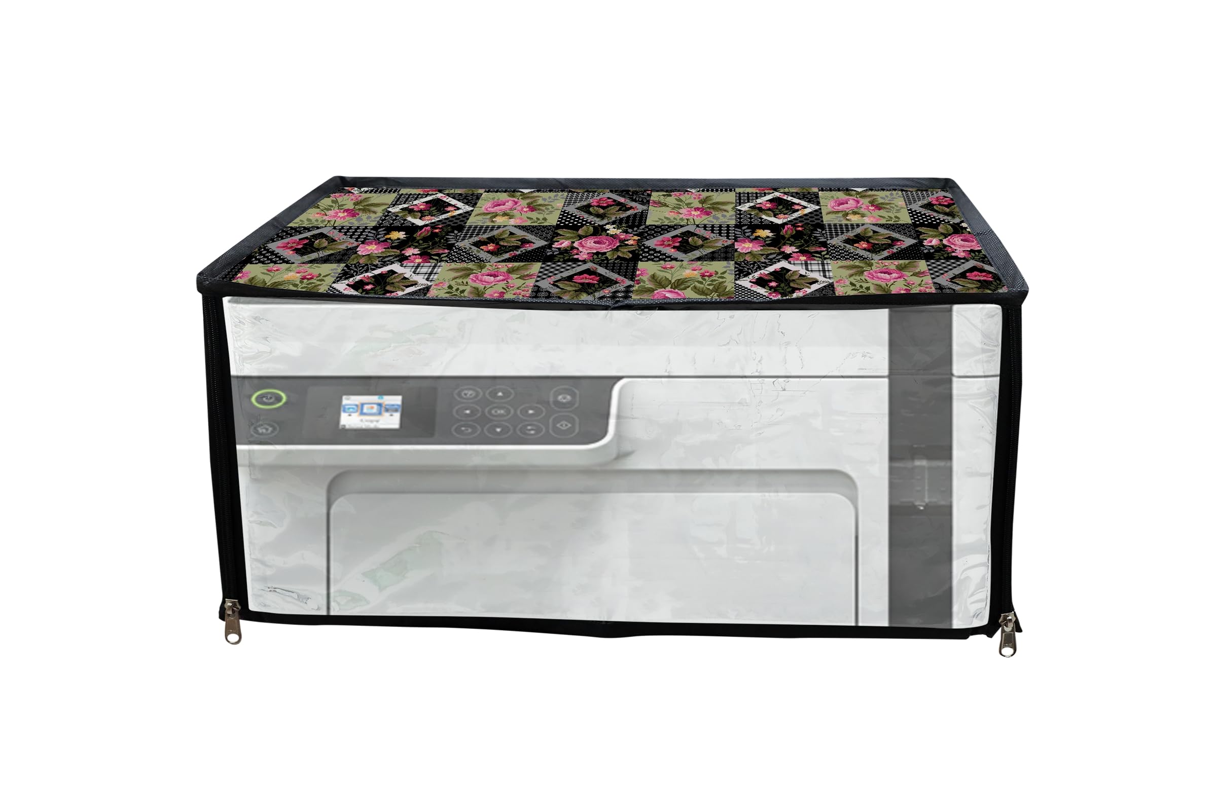 JMT Printer Cover Suitable For Epson Eco Tank M2110 Ink Tank Printer (Hara Check Print)-picture-32