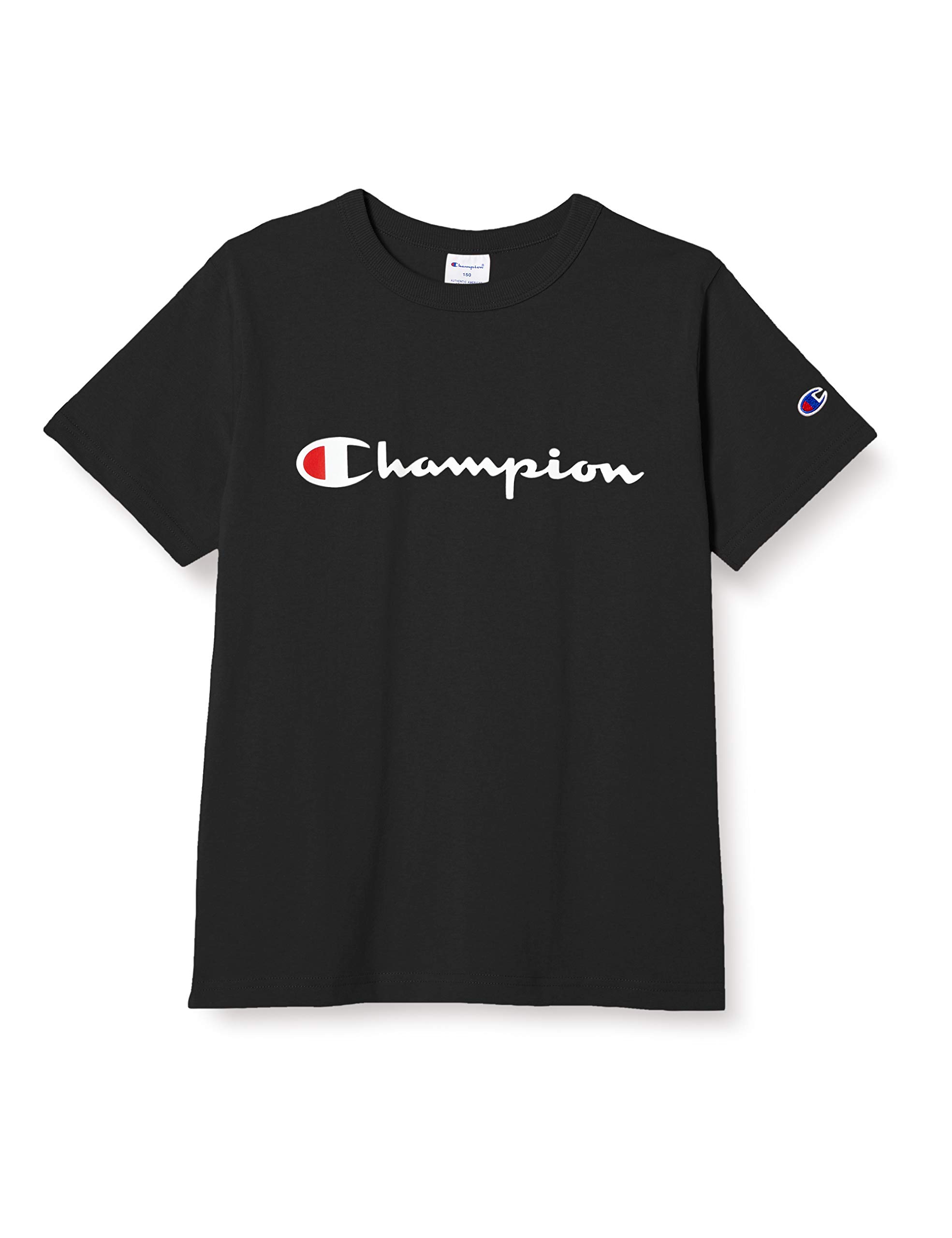 Amazon | [チャンピオン] Tシャツ キッズ 半袖 丸首 綿100