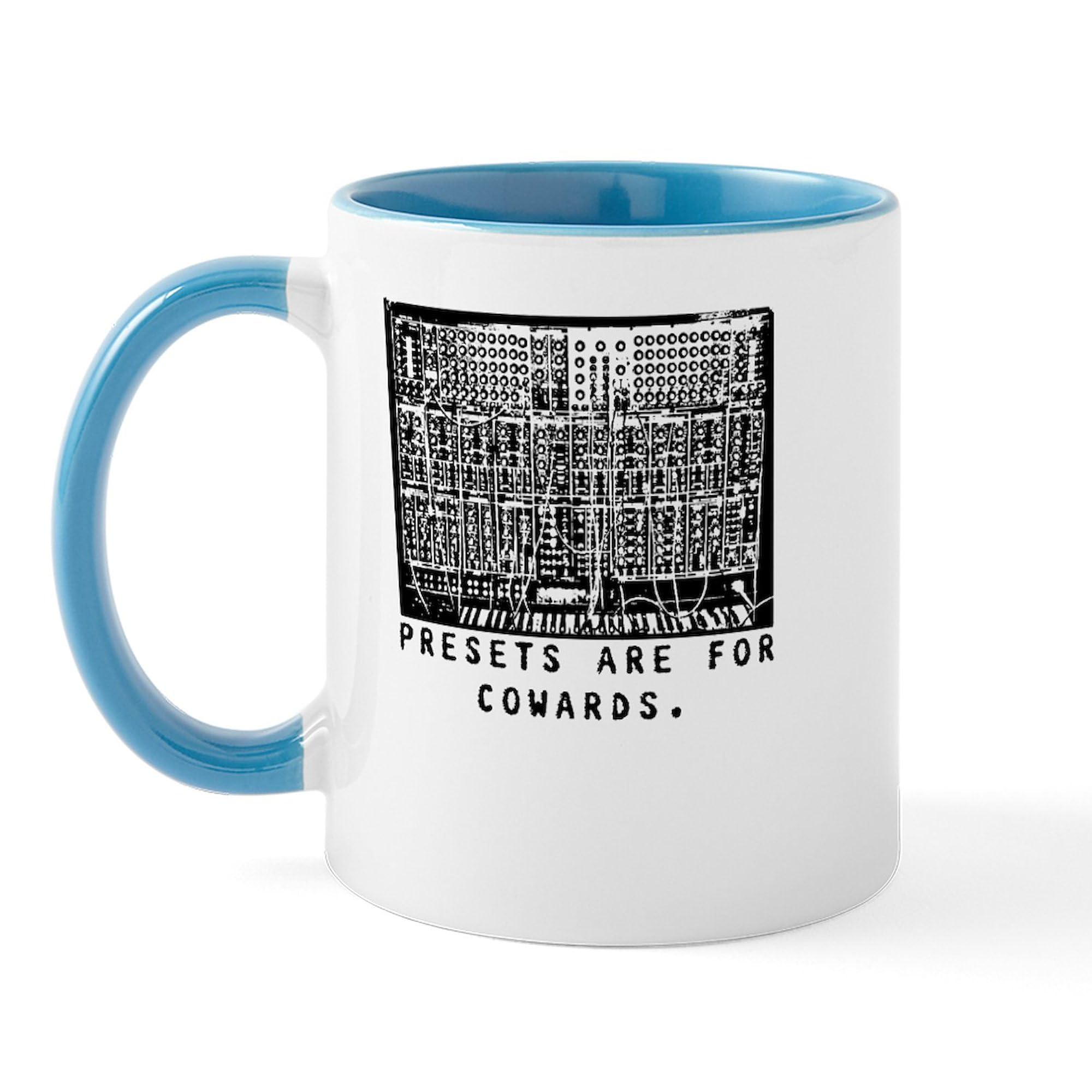 CafePress Presets Are For Cowards Synth Mug 11 oz (325 ml) Ceramic Coffee Mug