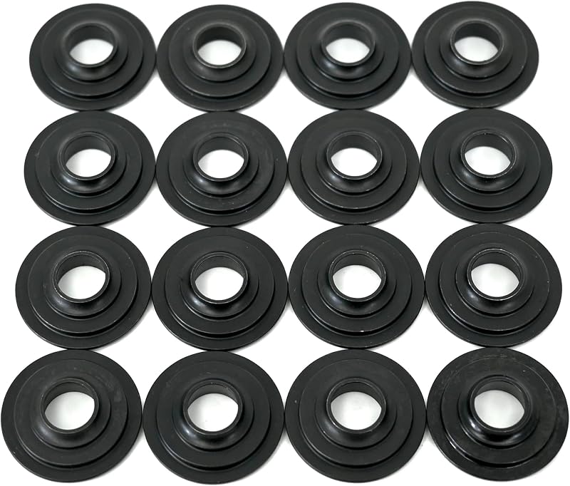 Retentores de aço BTR Brian Tooley Racing para molas de válvula duplas LS .660" – SR001-16, conjunto com 16