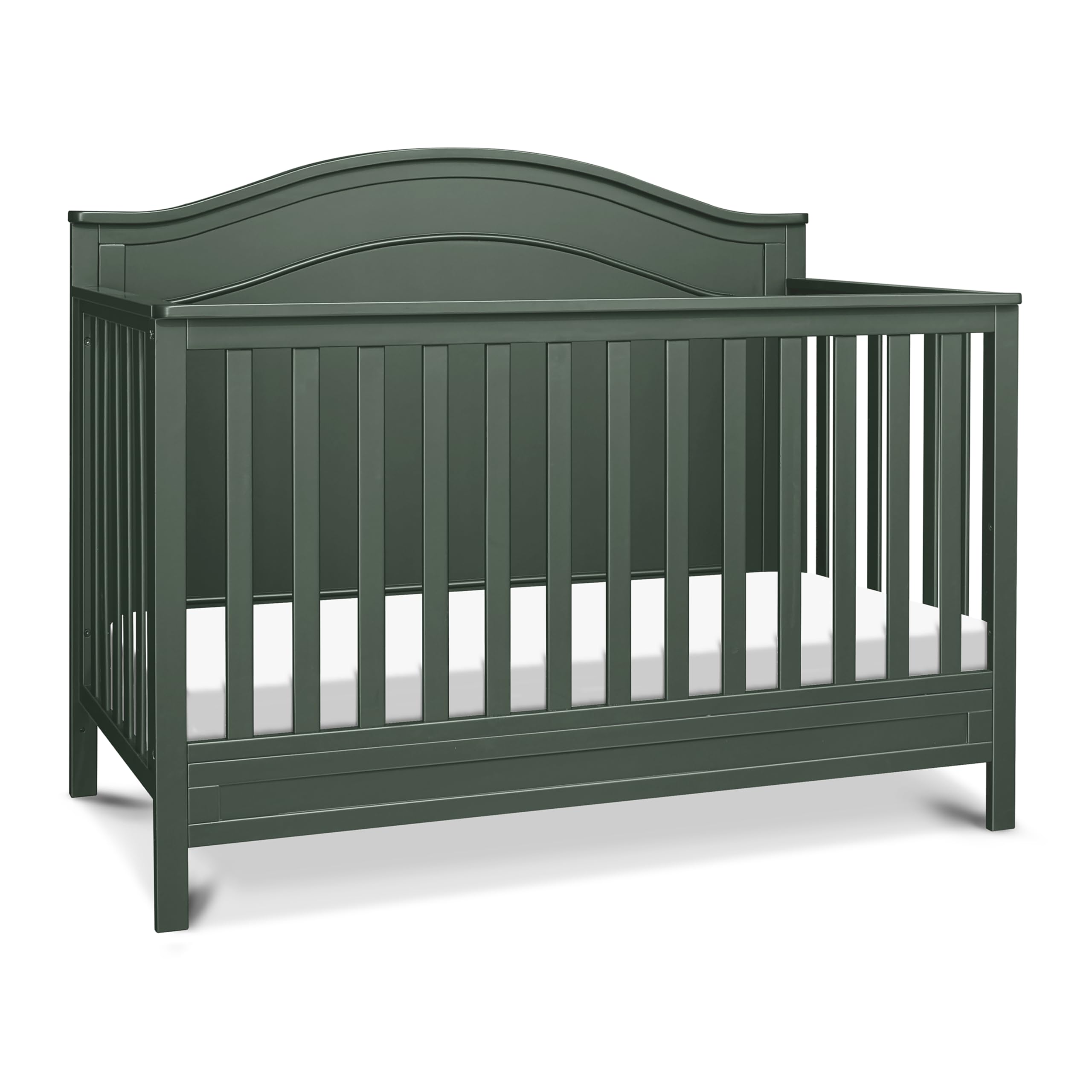 Davinci Charlie 4-in-1 Convertible Crib, GREENGUARD Certified, Forest Green