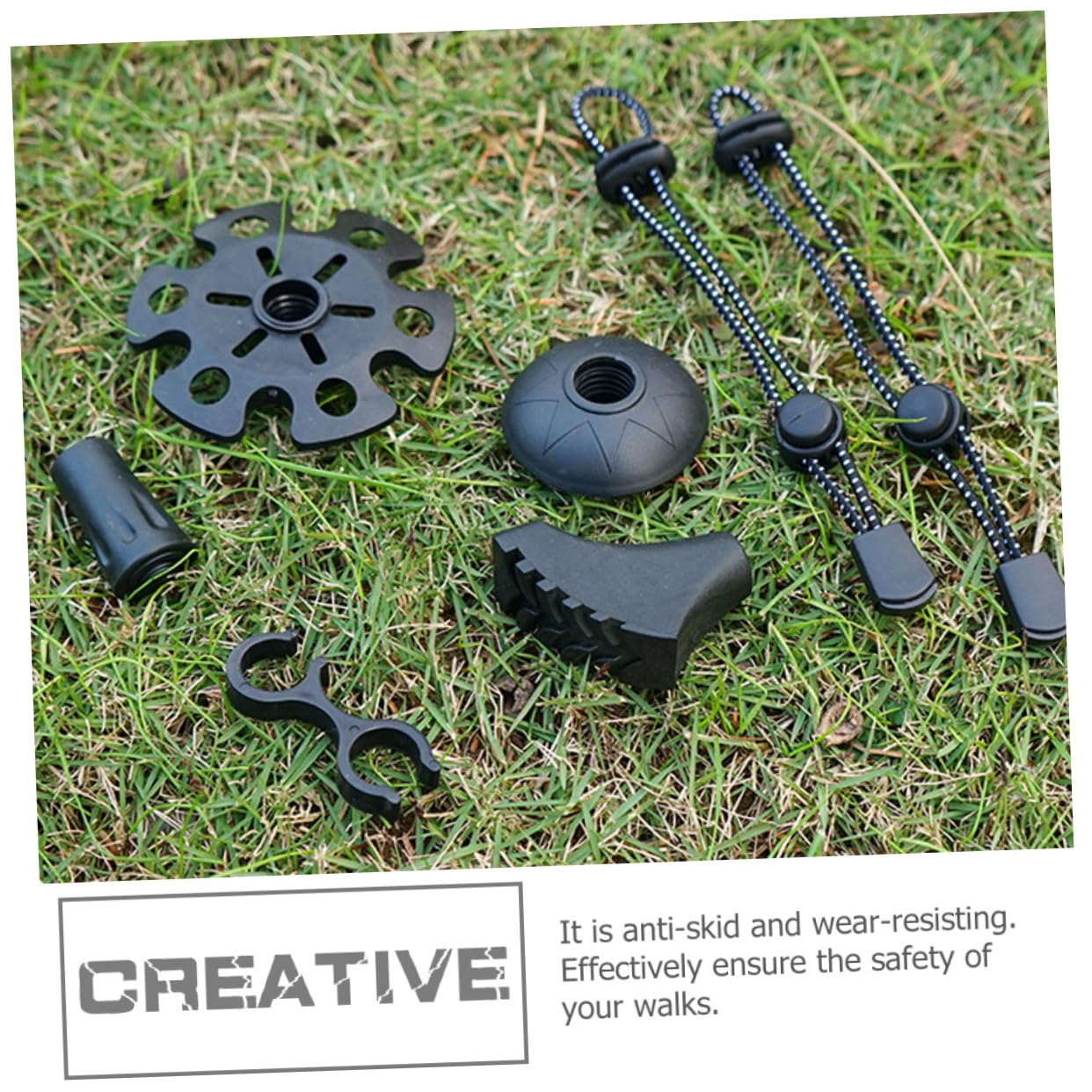 Sosoport 36pièces Embouts De pour Bâtons De Randonnée Accessoires Forme De pour Trekking Et