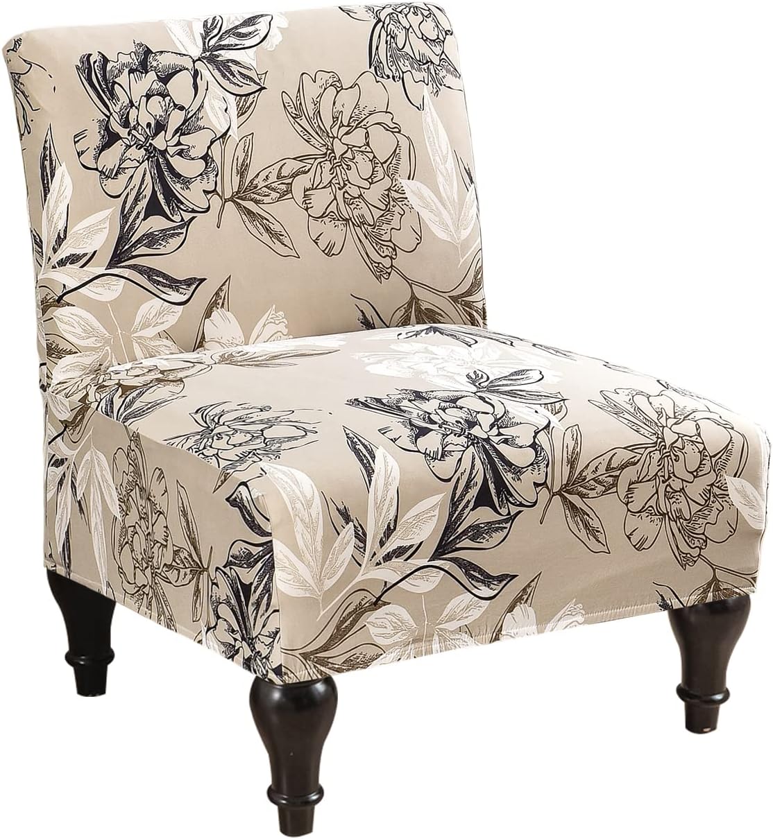 EcoAncheng Armless Chair Slipcover Removable Armless