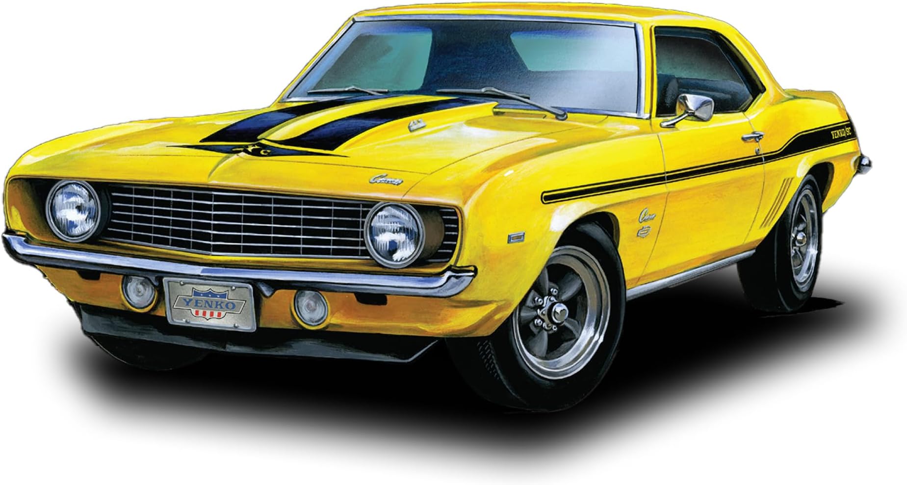 1969 Chevy Camaro (Yenko) 1:25 Scale Model Kit