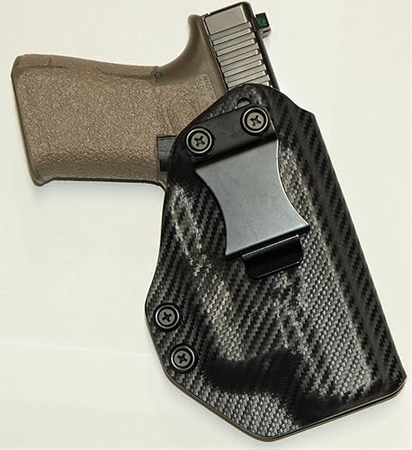 REVKEL - Funda IWB moldeada Kydex personalizada compatible con Sig Sauer P365 con riel táctico de recuperación y Olight Baldr Mini. Dibujo a mano