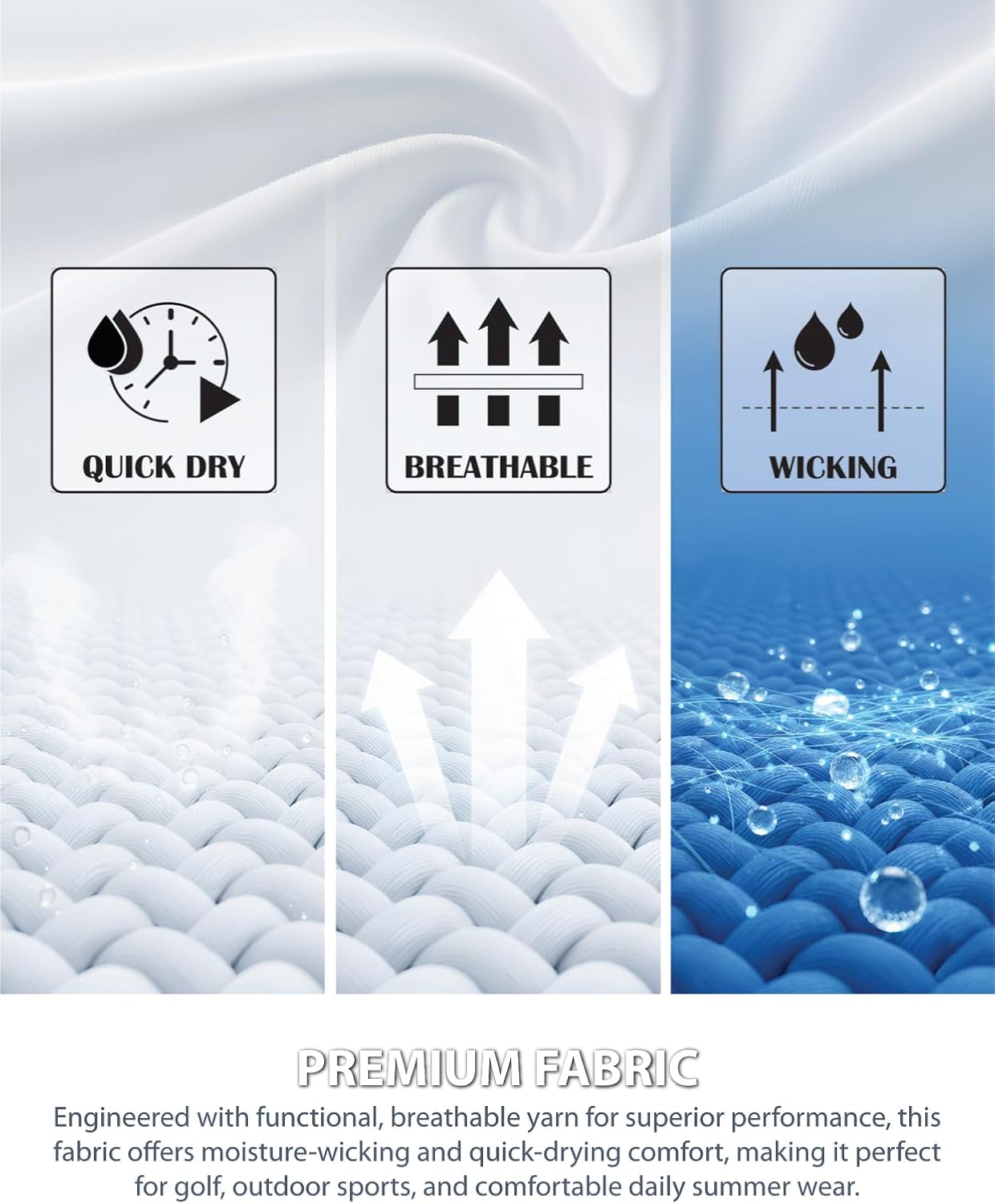 Premium MADE IN KOREA UV-Protective Golf Pantyhose (30D) Stirrup Sheer Tights Leggings Cooling Quick Dry - Image 4