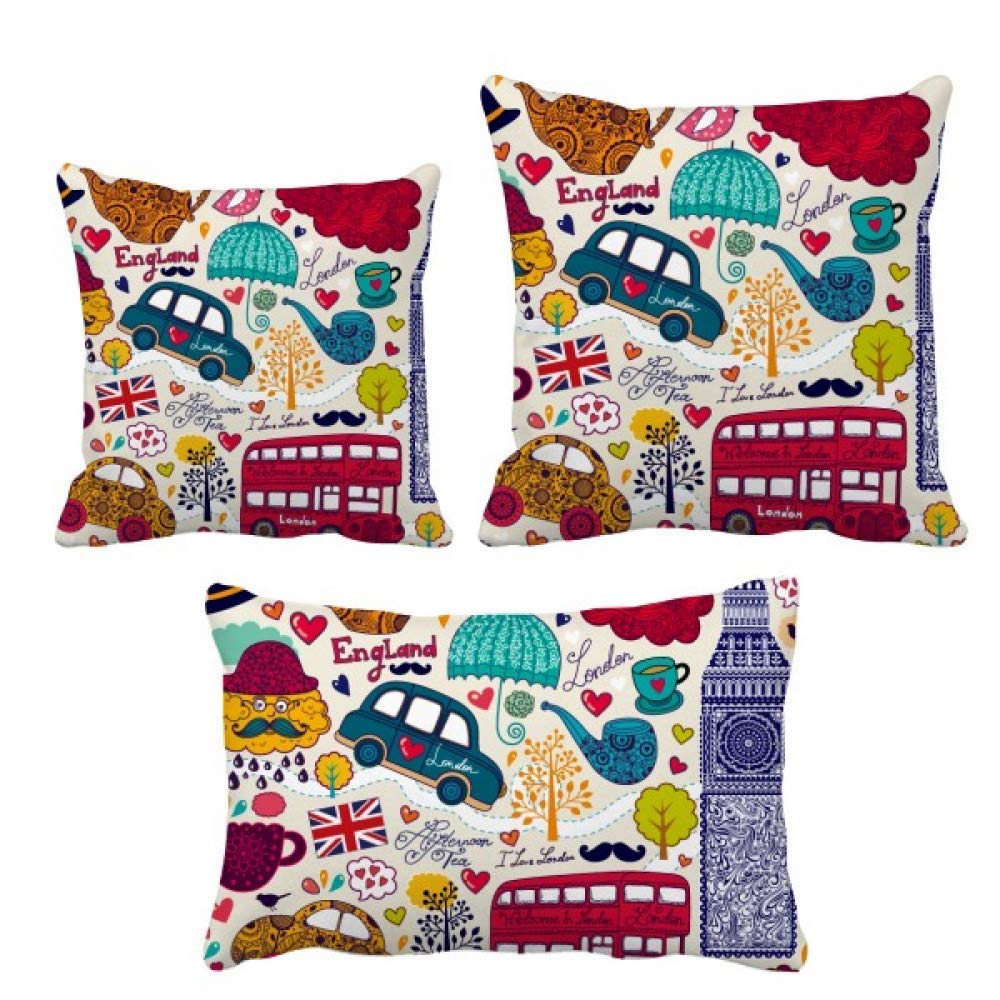Housse de coussin banlieue anglaise pour décorer votre canapé de salon
