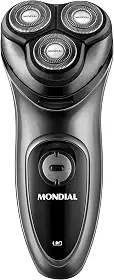 Barbeador Elétrico Power Shave, Mondial, Preto/Prata, 5W, Bivolt - BE-02
