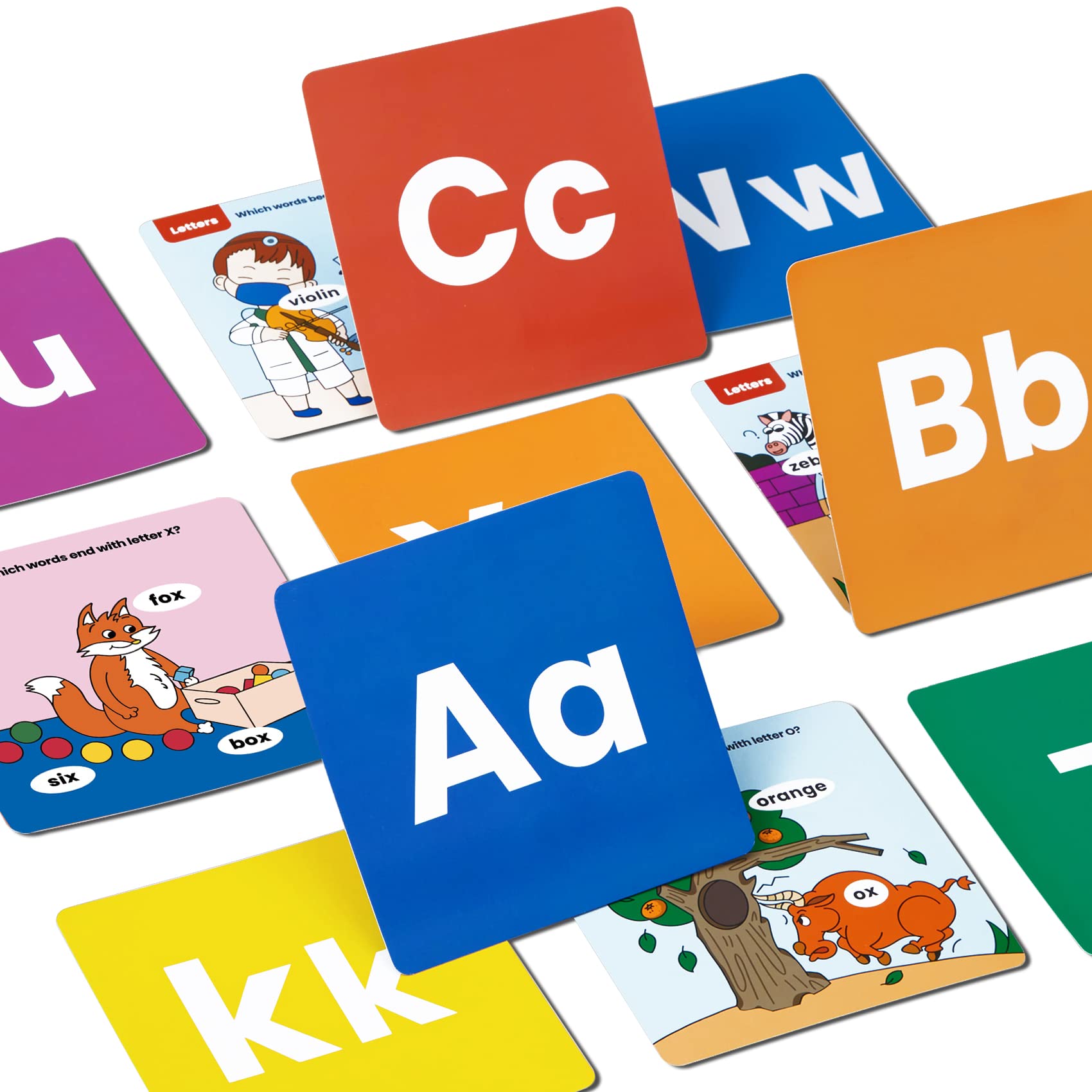 Buy beiens Flash Cards for Toddlers 26 Years 20 Baby Flash Cards 40 SidesLearn Letters