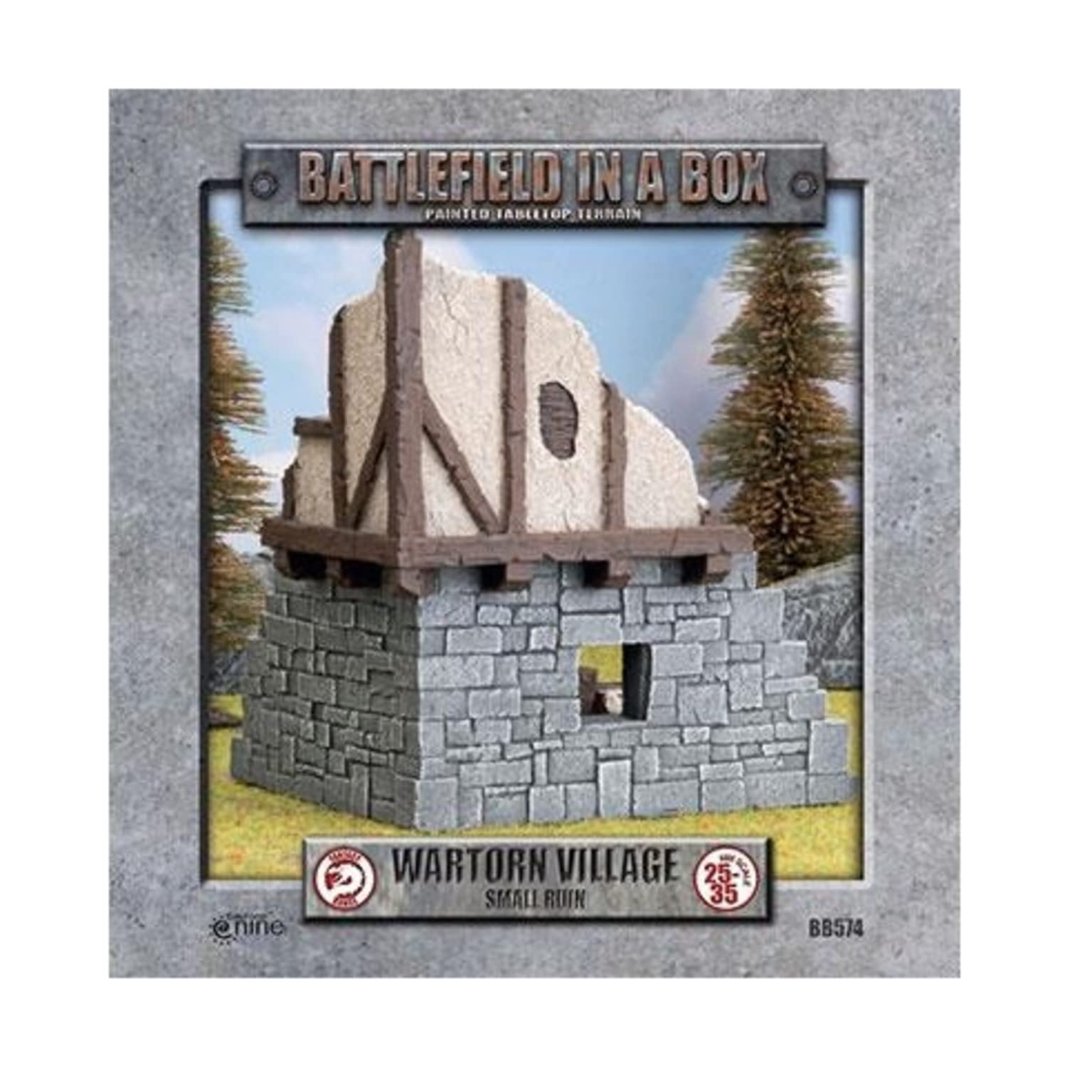 Battlefield in a Box: Villaggio di Wartorn – Piccola rovina