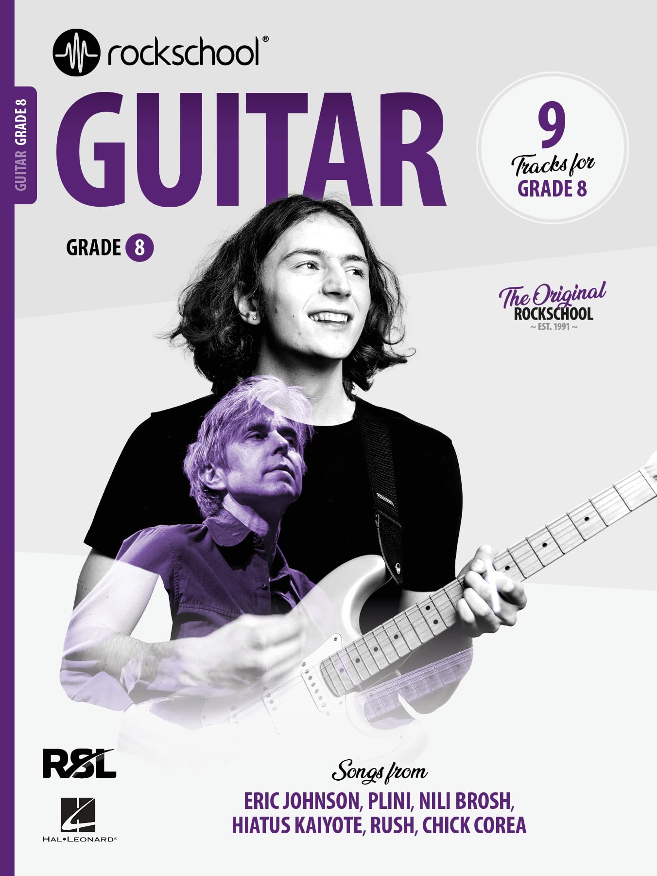 Rockschool Guitar - Grade 8 (2024) | Advanced Guitar Sheet Music Book with Online Audio Access | Contemporary Songbook with TAB Notation Learning Guide for Practice Lessons and Performance