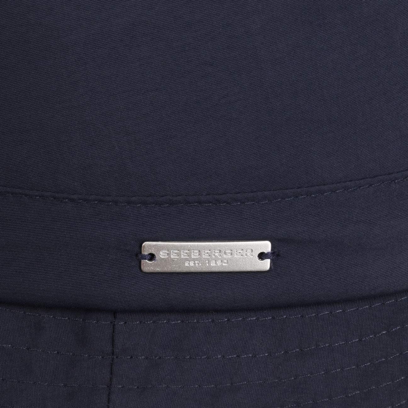 Seeberger Lasina Outdoorhoed voor dames, regenhoed, stoffen hoed, vissershoed, eenheidsmaat - zwart