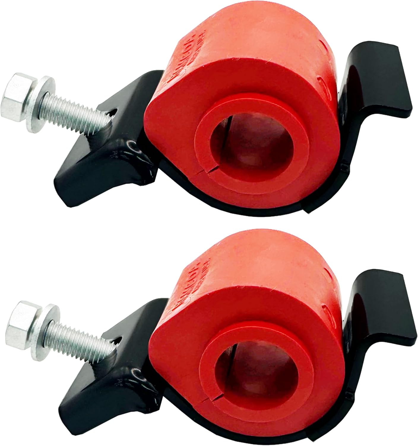Suspension Dudes 4PC Front Sway Bar Stabilizer Bracket + CODE RED Bushing Kit FITS Caravan, Voyager, Town & Country 1996-2007, K7350 928-306 - Bushings Designed and Manufactured in the USA