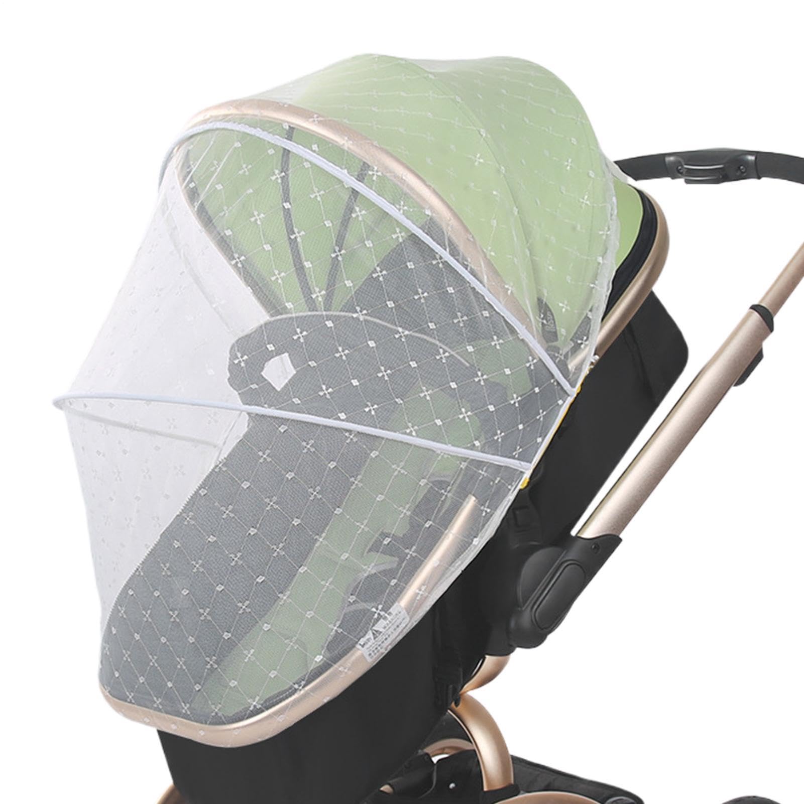 Kinderwagennetz, Stuhlnetz Protective Mesh tragbarer Krippe | Voller Deckwagenzelt, atmungsaktives -Kinderwagen -Netz für Outdoor -Reisen