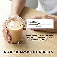 Vista 8 de Vinacafe Paquetes de café instantáneo 3 en 1 auténtico sabor vietnamita, mezcla equilibrada de café de tostado medio para una preparación rápida