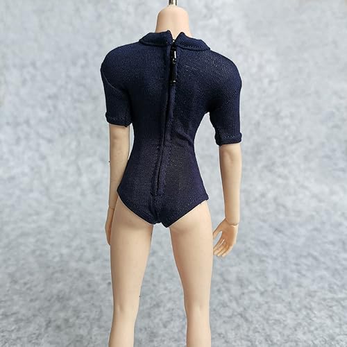 Miniatura 6 de SSbeauty M Traje de baño de 16 con figura de muñeca a escala 16 para figura de acción femenina de 12 pulgadas PhicenTBLeague azul