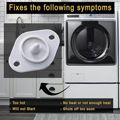 Miniatura 7 de Seentech Termistor de secadora 8577274 mejorado  Compatible con secadora Whirlpool Kenmore  Reemplazar 3976615 AP3919451 WP8577274 PS993287 (1