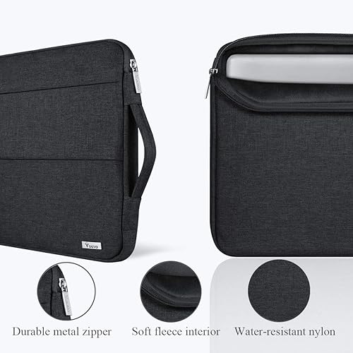 Miniatura 5 de Voova - Funda para laptop de 11.6, 13, 13.3, 14 y 15.6 pulgadas, resistente al agua, bolsa protectora para laptop