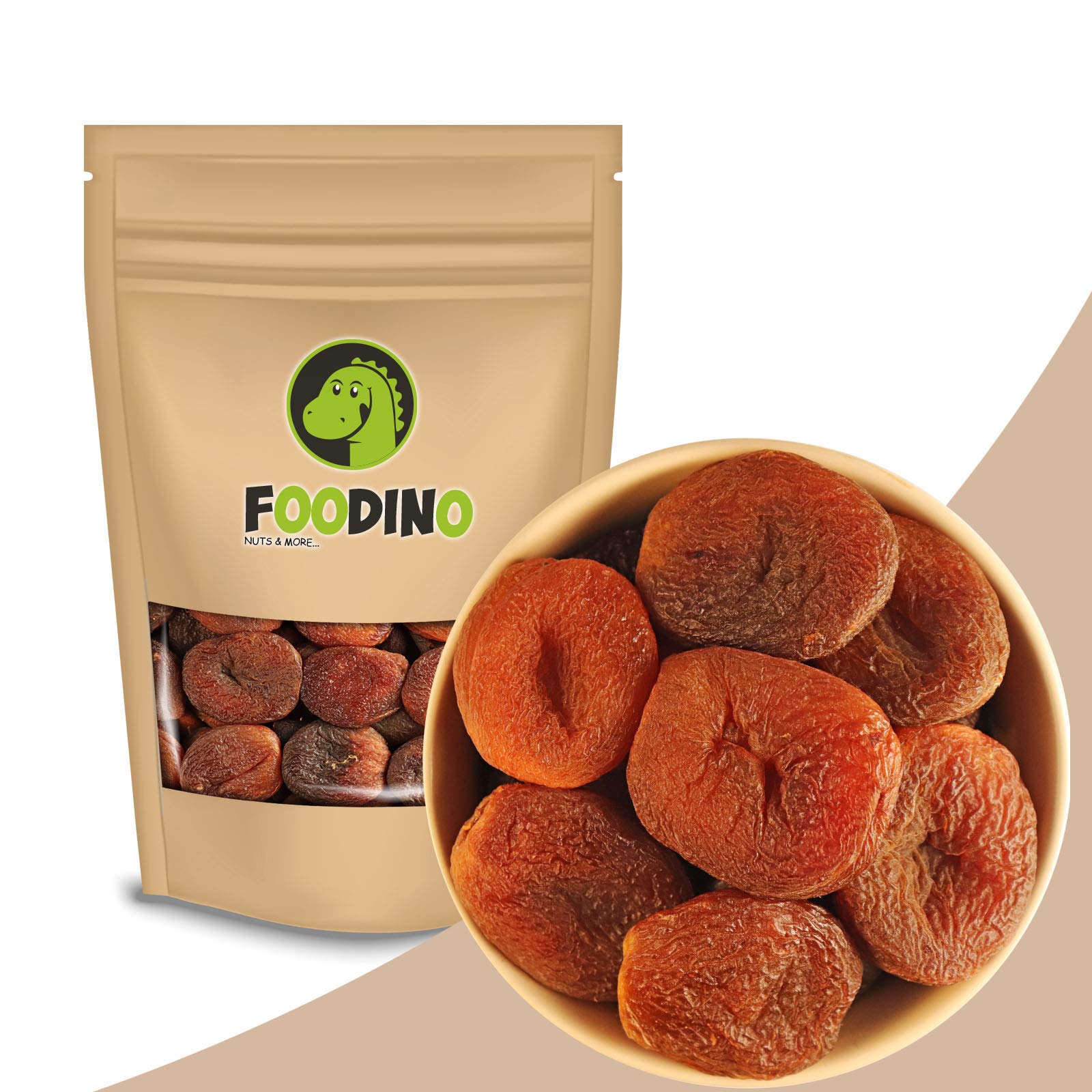 FOODINO 2,5kg Aprikosen getrocknet naturbelassen ungeschwefelt entsteint