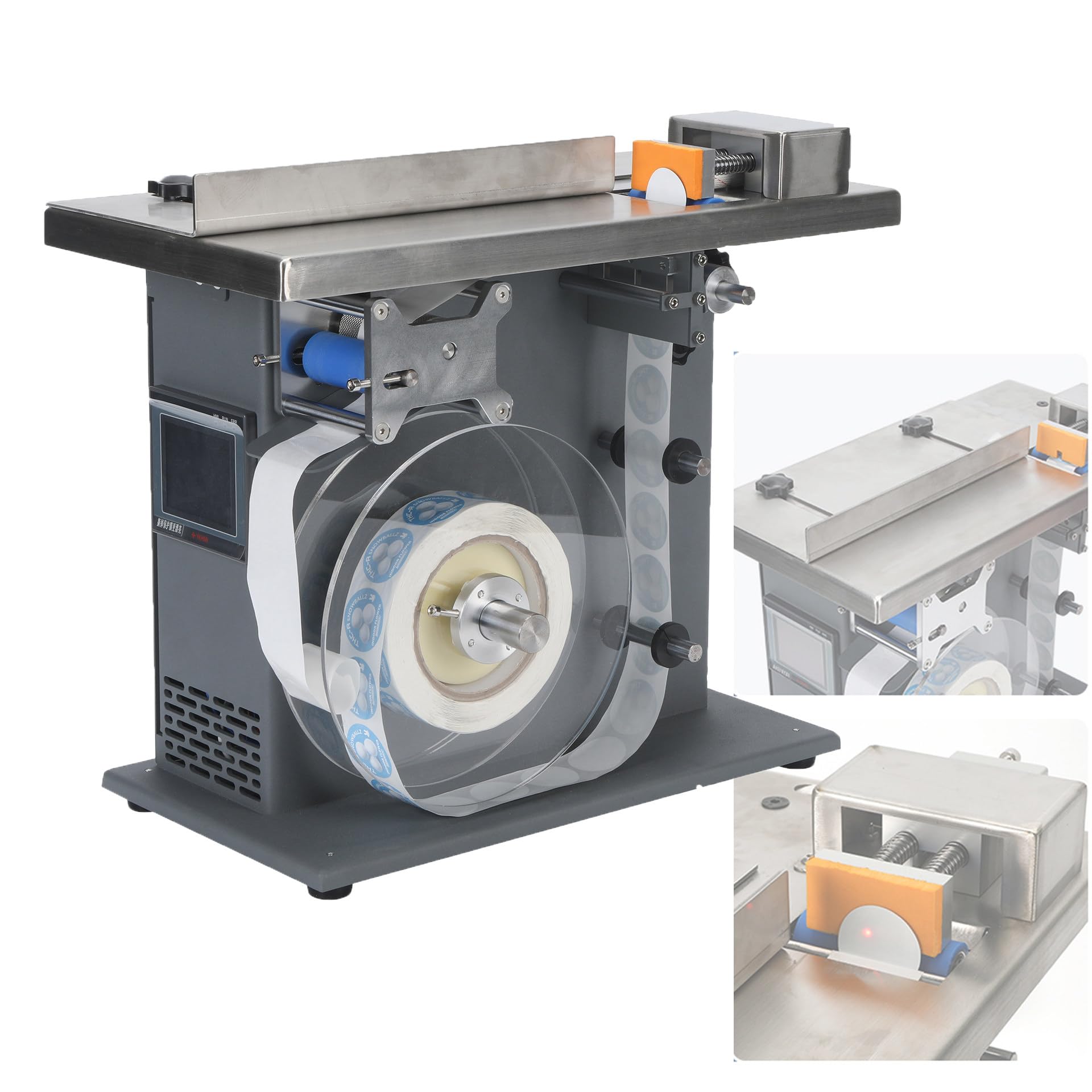 WIANQIAN Automatic Box Corner Labeling Machine for Security Stickers