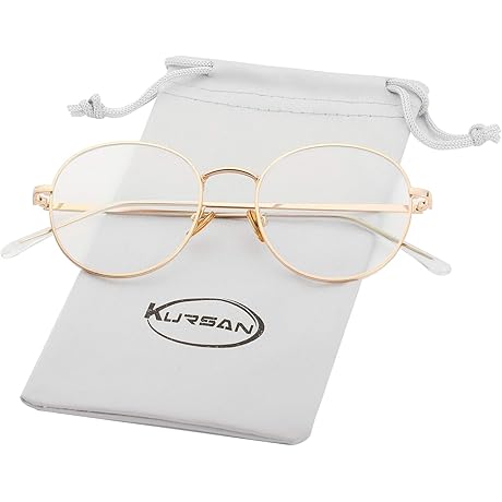 Vintage Gold Frame Glasses: Protect Your Eyes, Enhance Your Look