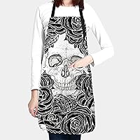 Vista 12 de Waterproof Apron with 2 Pockets Cooking Kitchen Bib Aprons for Women Men Unisex Adjustable Waterproof Stain Resistant