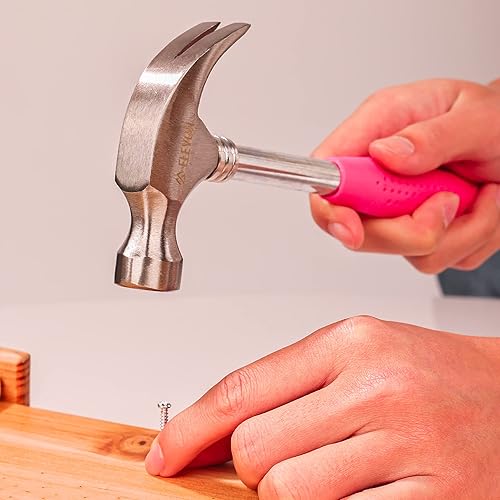 Miniatura 4 de Elevon Juego de herramientas rosa de 131 piezas, juego de herramientas de uso automático con caja de herramientas de almacenamiento, herramienta de