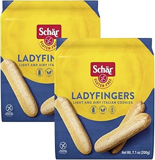 Schar - Lady Fingers - Certified Gluten Free - No GMO's, Lactose, Wheat ...