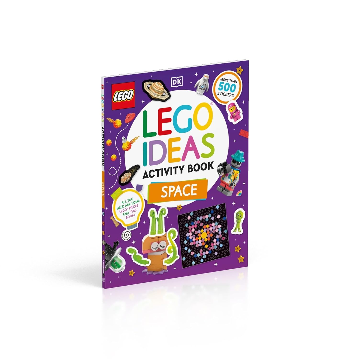 LEGO Ideas Activity Book Space: Packed with LEGO Building and Sticker Activities and Fun Facts. With 500+ Stickers! - Image 9