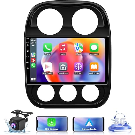 5G WiFi Upgrade Car Stereo Radio for Jeep