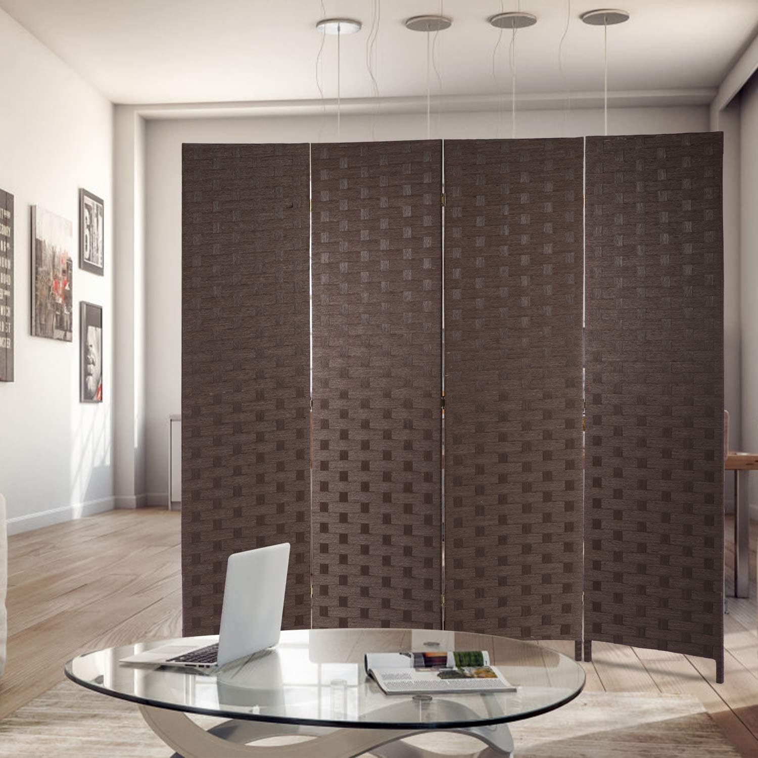 Buy Room Dividers and Folding Privacy Screens 4 Panel 6 ft Foldable
