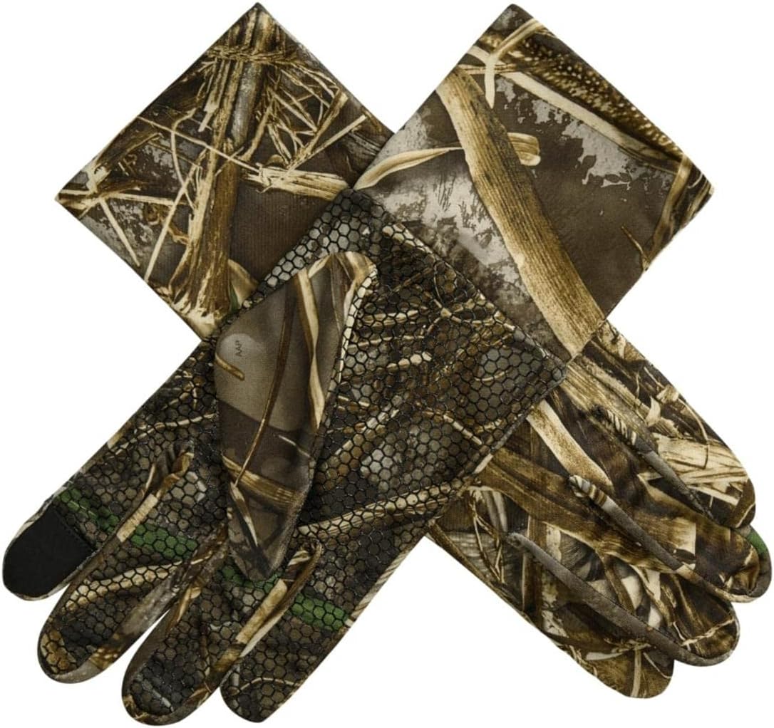 Deerhunter Gloves with Silicone Grip Realtree MAX-7