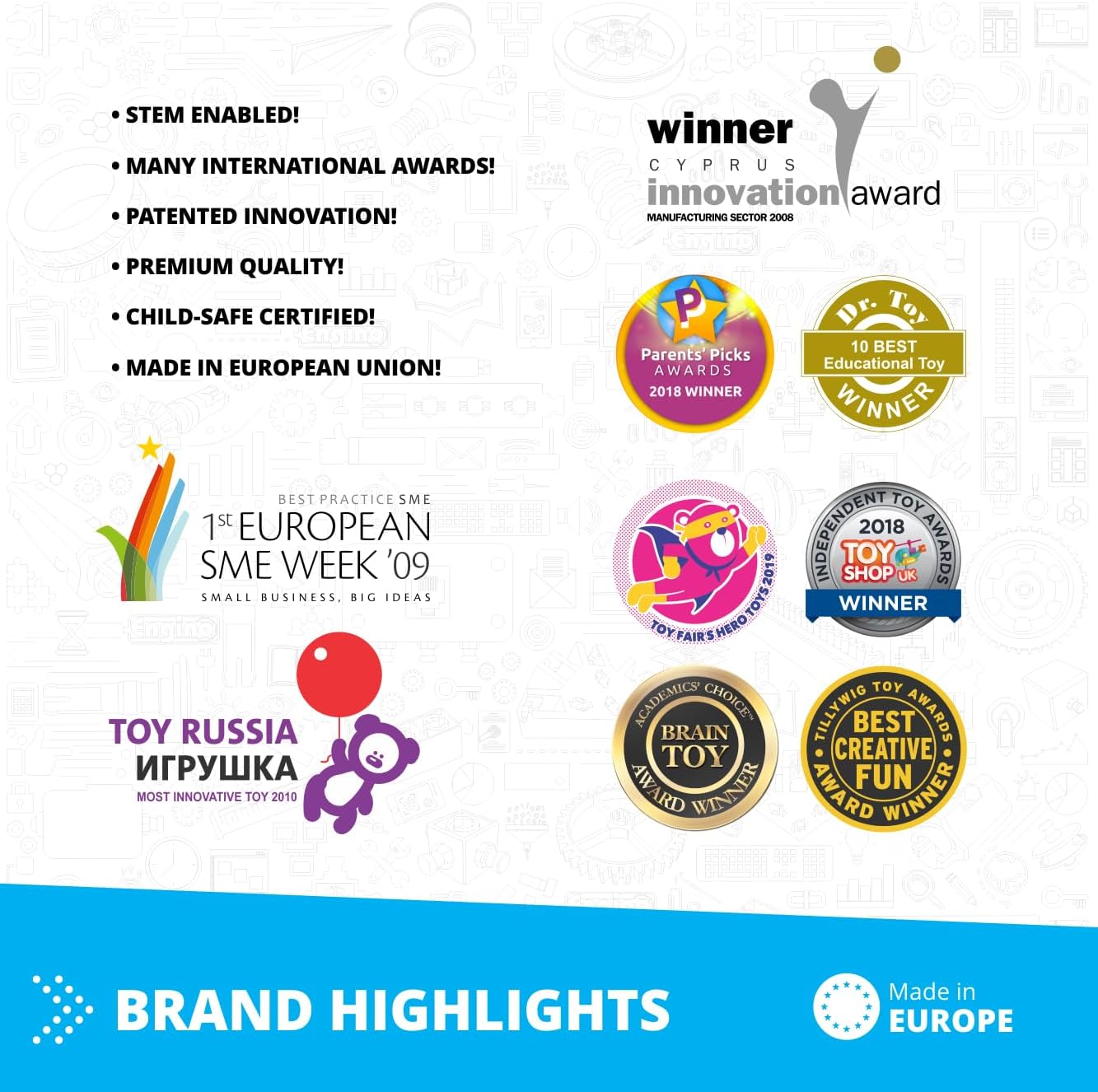 Engino Creative Engineering Kit, 40 Motorized Models for Kids 8+, Bulding Kit, Creative STEM Toys, STEM Projects for Young Inventors, Learning & Education Toys, Gift for Boys & Girls