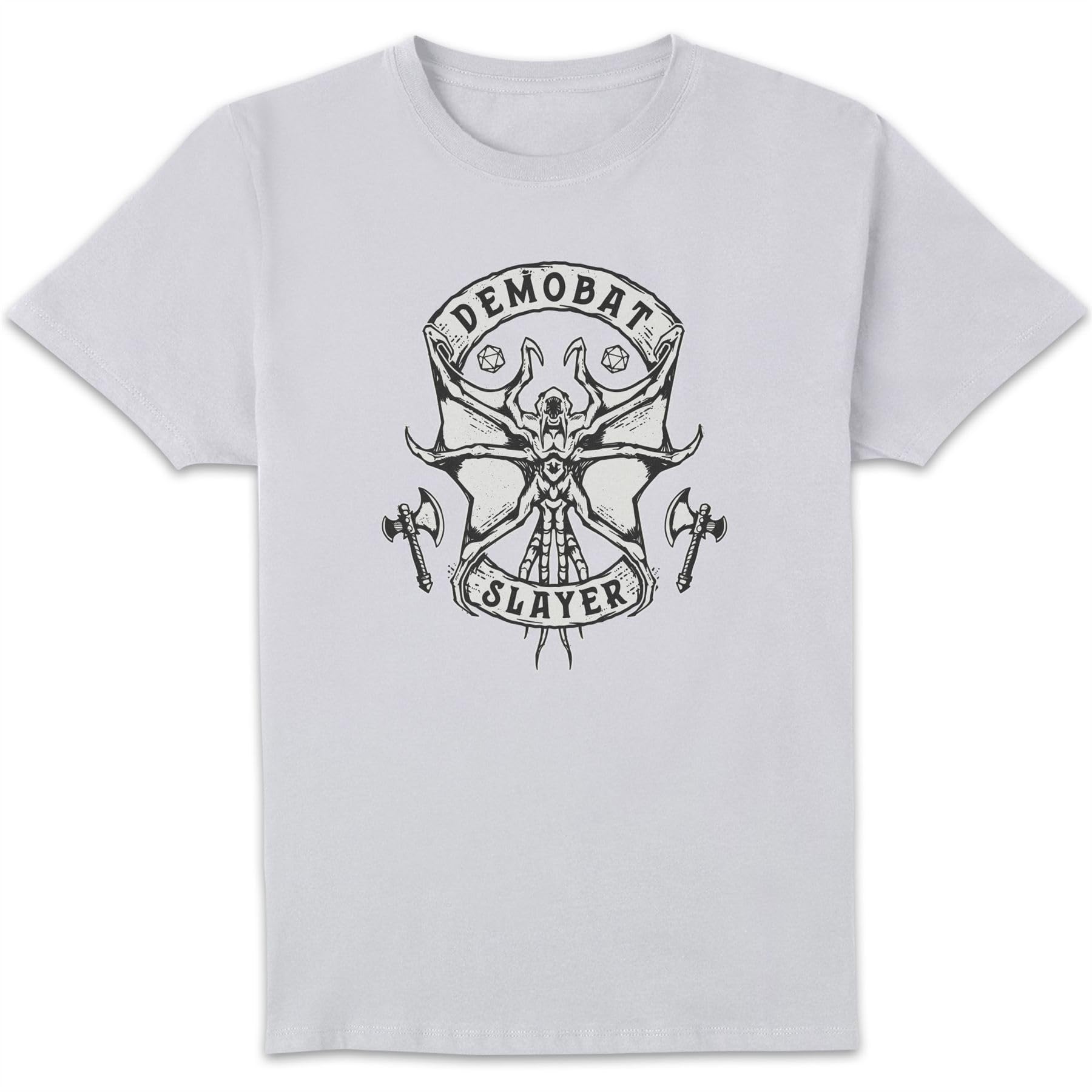 Zavvi Unisex Multi Official Stranger Things Demobat Slayer T-Shirt Mens White - S