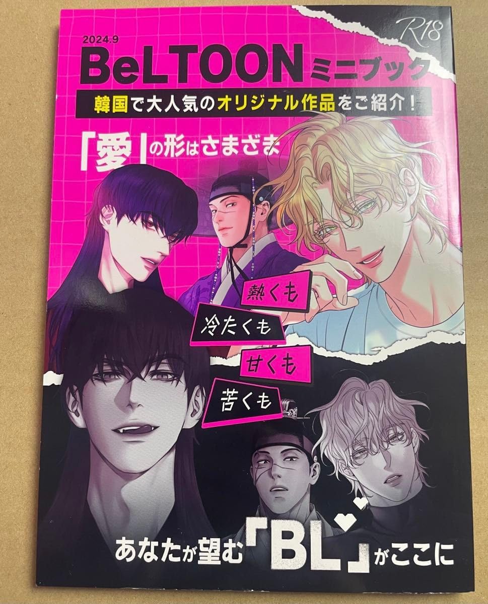 韓国BL J庭 会場限定 ベルトゥーン ミニブック 小冊子 2024 J