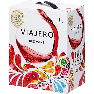 ビアヘロ チリ 赤ワイン 箱入りワイン(バッグインボックス) [ミディアムライト 3000ml ]