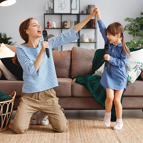 Miniatura 9 de NUOBESTY Microphone Toy for Kids - 10.4" Fake Microphone Toy Plastic Pretend Karaoke Prop for Halloween, Christmas, Birthday, Party Favors, Costume