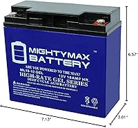 Vista 9 de Mighty Max Battery Batería GEL de 12V 18AH para Platinum 1150 Jump Start