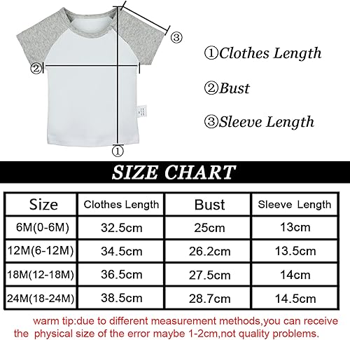 Vista 2 de P is for Pepper Funny T Shirt for Baby, Newborn Babies T-Shirts, Infant Veggies Tops, 0-24 Months Toddler Graphic Tees