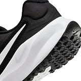 NIKE Men's Revolutin 7 Sneaker, Black White, 7 UK - 2