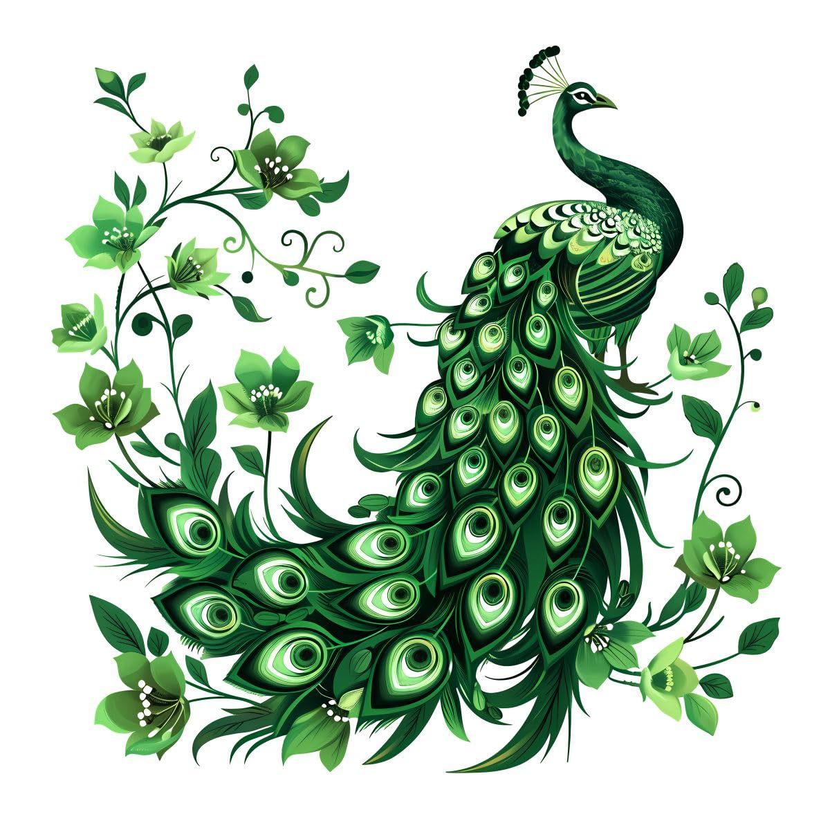 See full amazon price history chart for Sticker Studio Green Peacock with Leaf Eco Friendly Self Adhesive Wall Sticker for Living Room, Bedroom, Hall (Multicolor,18Cm X 18Cm) Sticker Studio Green Peacock with Leaf Eco Friendly Self Adhesive Wall Sticker for Living Room, Bedroom, Hall (Multicolor,18Cm X 18Cm) (B0DC76F21F) Amazon Price History, Amazon Price Tracker