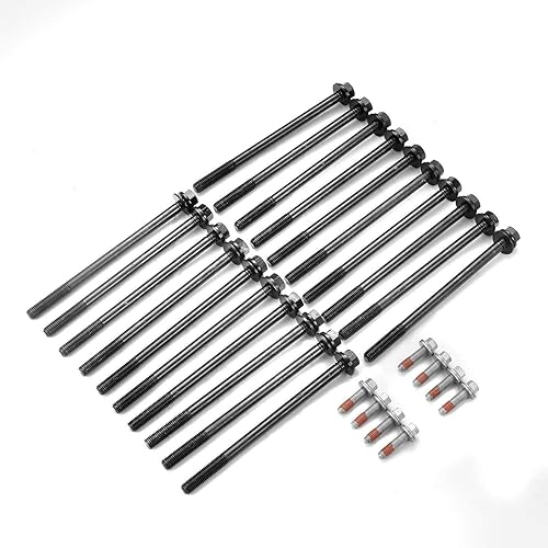 Miniatura 3 de LIMICAR MLS Juego de juntas de cabeza con tornillos de cabeza para Dodge Dakota Durango 2000-2003 Grand Cherokee 4.7L V8 HS26157PT 2000-2003